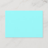  Aqua Mosaic Chubby Visitekaartjes (Achterkant)