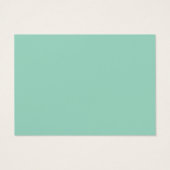 Aqua–Olive Smooth Gradient, Business Cards (Dos)