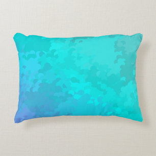 Aqua Ombre Accent Kussen