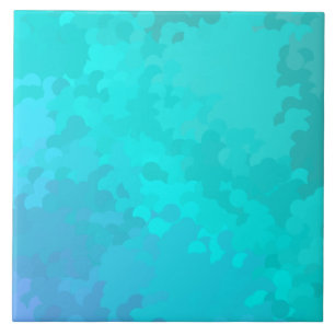 Aqua Ombre Tegeltje