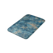 Aqua Onyx Marmer: Ontwerp met hoge resolutie. Badmat (Gekanteld)