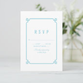 Aqua Paradise Deco Mariage Chic RSVP (Debout devant)