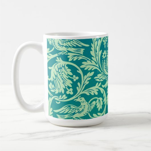  Aqua Pattern Art Mok Cup (Links)