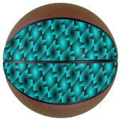 AQUA PATTERN ONTWERP MINI BASKETBAL (Voorkant)
