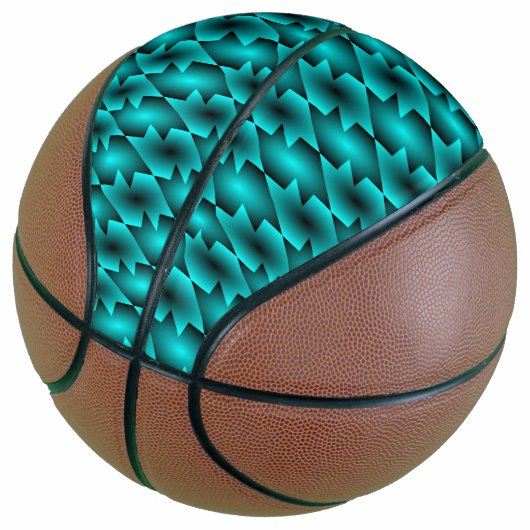 AQUA PATTERN ONTWERP MINI BASKETBAL (Schuin)