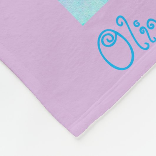 aqua personalizable et couverture pourpre de (Coin)