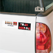 Aqua Pigs Bumpersticker (Op Truck)