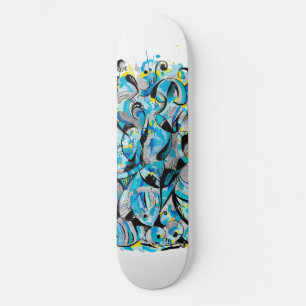 Aqua pont de skateboard moderne