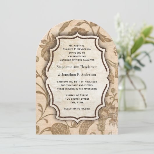 Aqua Red Love Bird Wedtern Kaart (Staand voorkant)