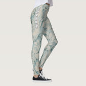 Aqua Renaissance Vine Leggings (Rechts)