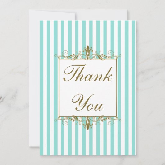 Aqua, Rouleaux dorés rayures blanches PHOTO Merci (Devant)