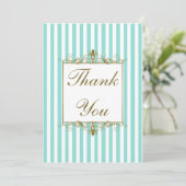 Aqua, Rouleaux dorés rayures blanches PHOTO Merci (Debout devant)