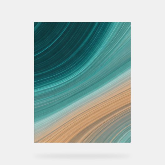 Aqua Sand Flow (Recto)