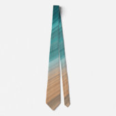 Aqua Sand Flow Stropdas (Voorkant)