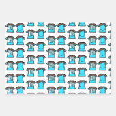 Aqua Spark Dancer Inpakpapier Vel (Voorkant)