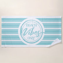 Aqua Strand Vibes Strandhanddoek