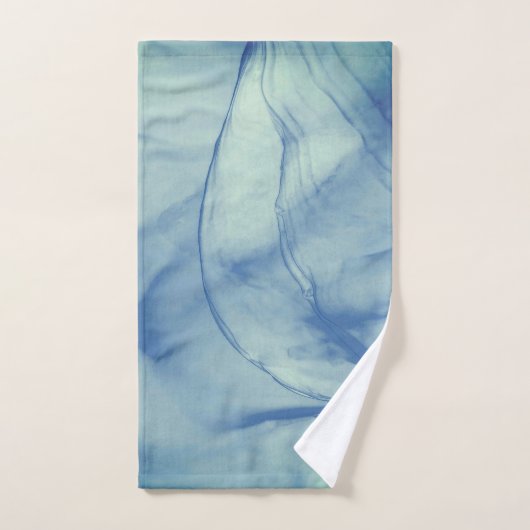 Aqua stratifié (Serviette à main)