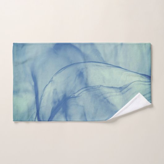 Aqua stratifié (Serviette à main)