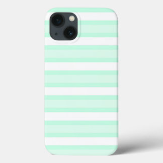 Aqua Stripe iPad Mini-hoesje iPhone 13 Hoesje