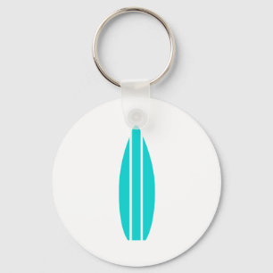 Aqua Surfboard Sleutelhanger