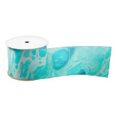 Aqua Swirls Shades of Blue Green Lint (Spoel)