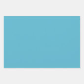 Aqua, Teals, Blues & White Art Deco Coastal Inpakpapier Vel (Voorkant 2)