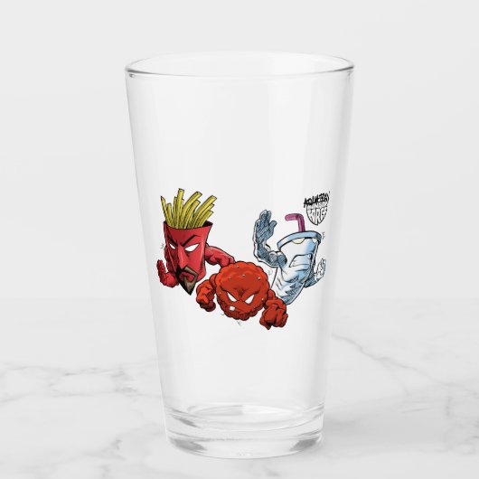 Aqua Teen Hunger Force Anime Graphic Glas (Voorkant)