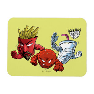 Aqua Teen Hunger Force Anime Graphic Magneet
