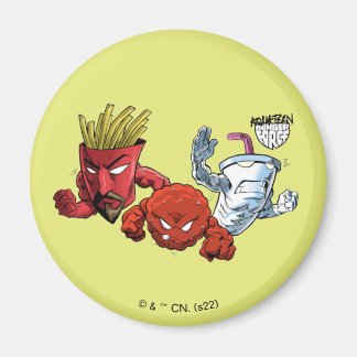 Aqua Teen Hunger Force Anime Graphic Magneet