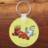 Aqua Teen Hunger Force Anime Graphic Sleutelhanger (Voorkant)