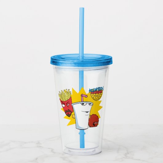 Aqua Teen Hunger Force Explosive Graphic Acryl Drinkbeker (Voorkant)