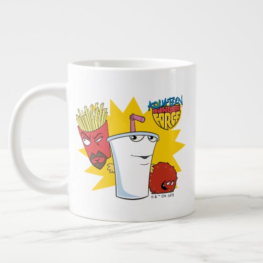 Aqua Teen Hunger Force Explosive Graphic Extra Grote Beker (Links)