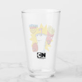 Aqua Teen Hunger Force Explosive Graphic Glas (Achterkant)