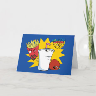 Aqua Teen Hunger Force Explosive Graphic Kaart