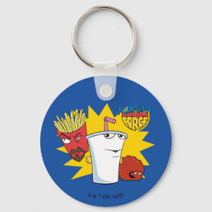 Aqua Teen Hunger Force Explosive Graphic Sleutelhanger