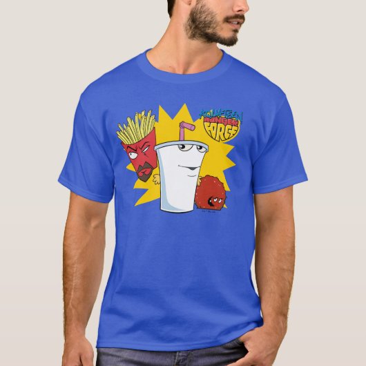 Aqua Teen Hunger Force Explosive Graphic T-shirt (Voorkant)