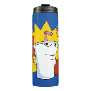 Aqua Teen Hunger Force Explosive Graphic Thermosbeker