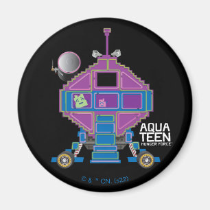 Aqua Teen Hunger Force Mooninites Car Magneet
