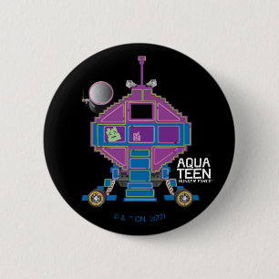 Aqua Teen Hunger Force Mooninites Car Ronde Button 5,7 Cm