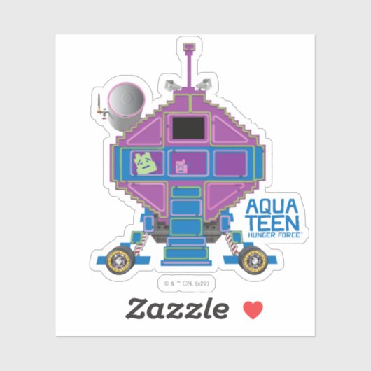 Aqua Teen Hunger Force Mooninites Car Sticker (Vel)