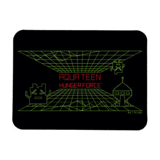 Aqua Teen Hunger Force Mooninites Game Logo Magneet