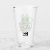 Aqua Teen Hunger Force Villains Glas (Achterkant)