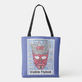 Aqua Teen Hunger Force Visible Frylock Poster Draagtas (Achterkant)