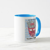 Aqua Teen Hunger Force Visible Frylock Poster Mok (Voorkant rechts)