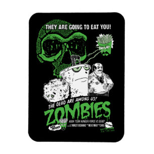 Aqua Teen Hunger Force Zombies Poster Magneet