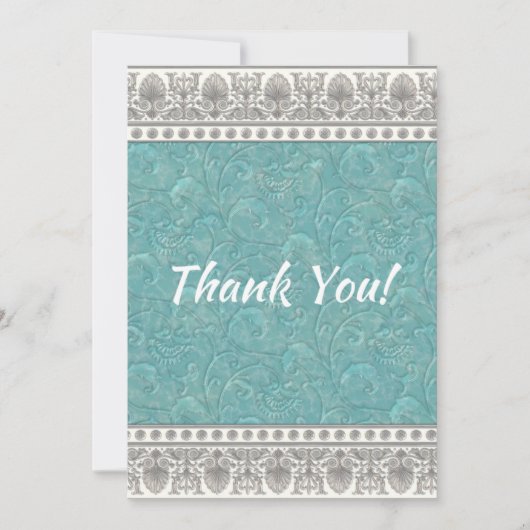 Aqua Texture Hartelijk dank Save The Date (Voorkant)