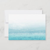 Aqua Tides | Aquarelle RSVP (Dos)