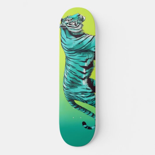 Aqua Tiger 1 Skateboard (Voorkant)