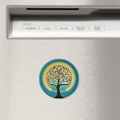 Aqua Tree of Life Magnet Magneet (Insitu (Vaatwasser))