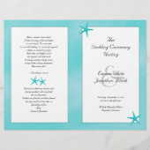 Aqua Tropisch-katholieke weddenschappen (Voorkant)